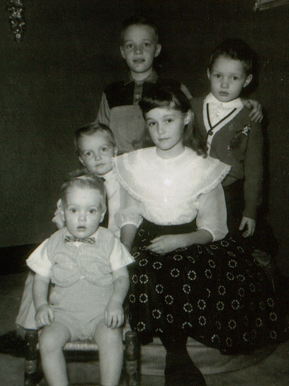 Young Greg, Deb, Rod, Cam, Jon