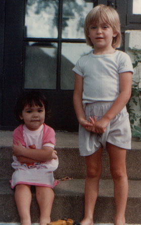 Heather and Madeline