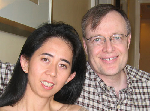Joy and Greg, January '04